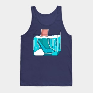 feet under water Tank Top